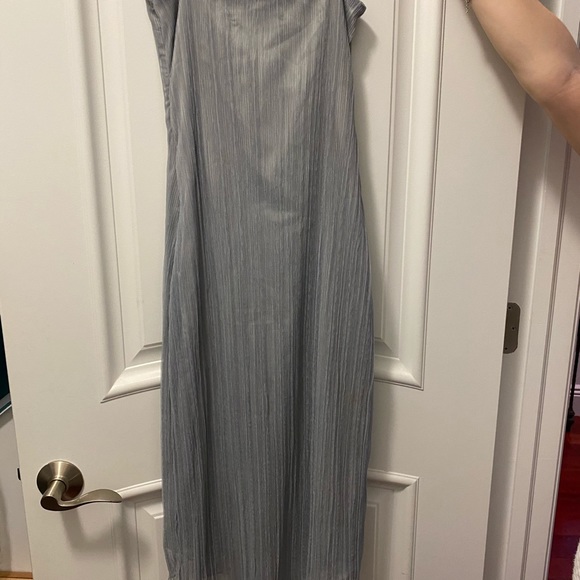 NWOT House of Harlow 1960 Revolve Gray/Blue Midi - Picture 5 of 5